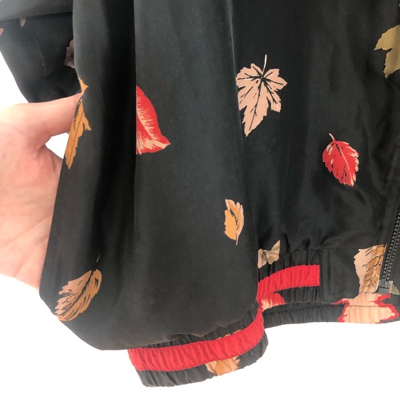 Vintage silk jacket size XL - Picture 9 of 15